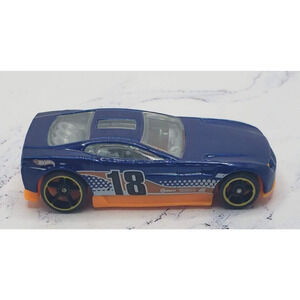 Hot Wheels 2012 Track Aces Blue Torque Screw #18 Die Cast Toy Car 1/64